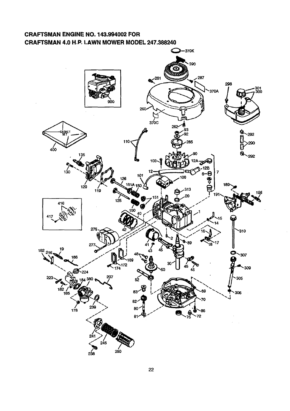 Craftsman 247.388240 User Manual | Page 22 / 26