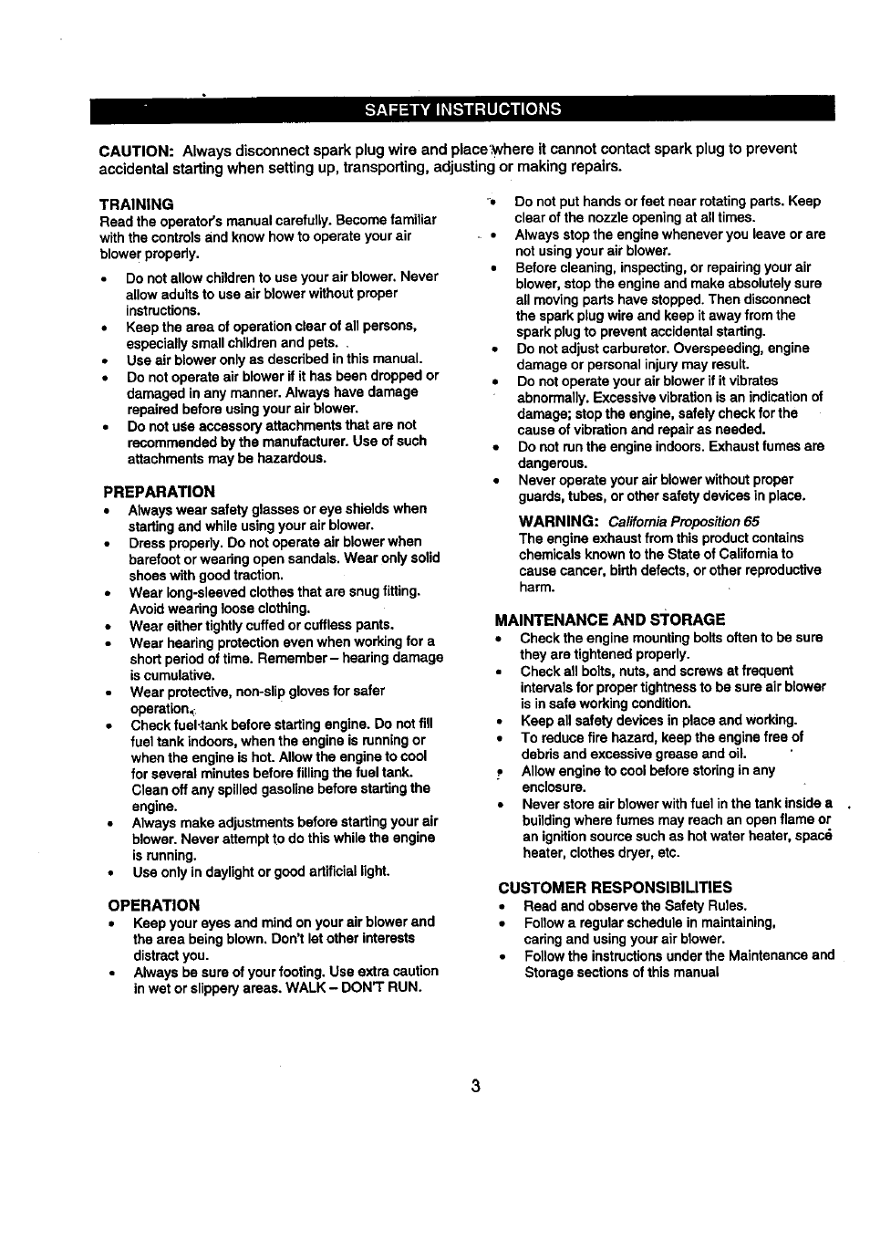 Craftsman 360.796900 User Manual | Page 3 / 16