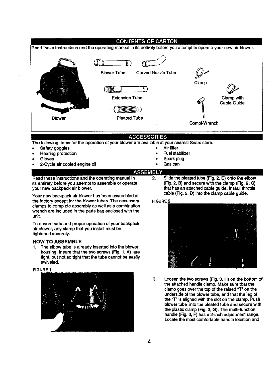 Craftsman 360.796900 User Manual | Page 4 / 16