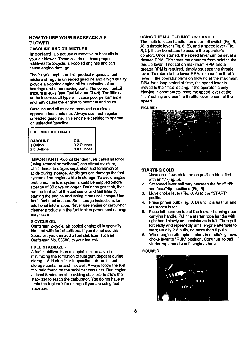Craftsman 360.796900 User Manual | Page 6 / 16