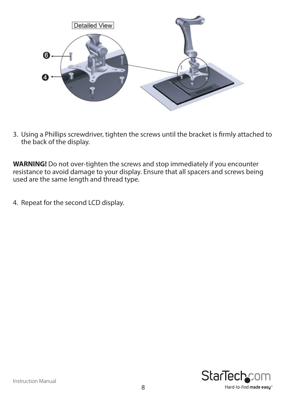 StarTech.com ARMDUAL User Manual | Page 11 / 19