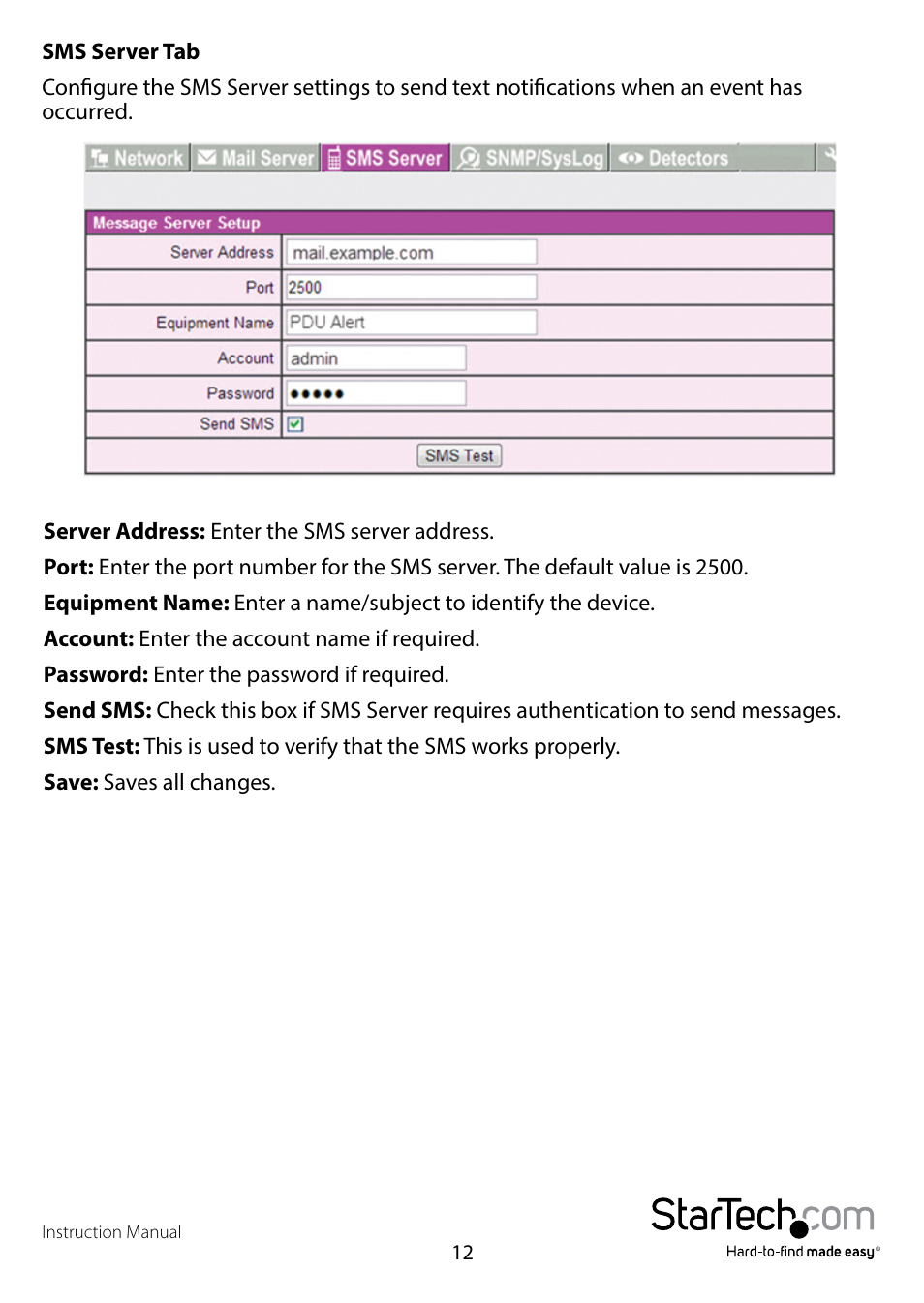 StarTech.com PDU02IPSC Manual User Manual | Page 16 / 29