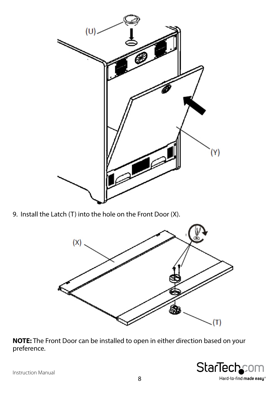 StarTech.com RKWOODCAB12 User Manual | Page 10 / 14