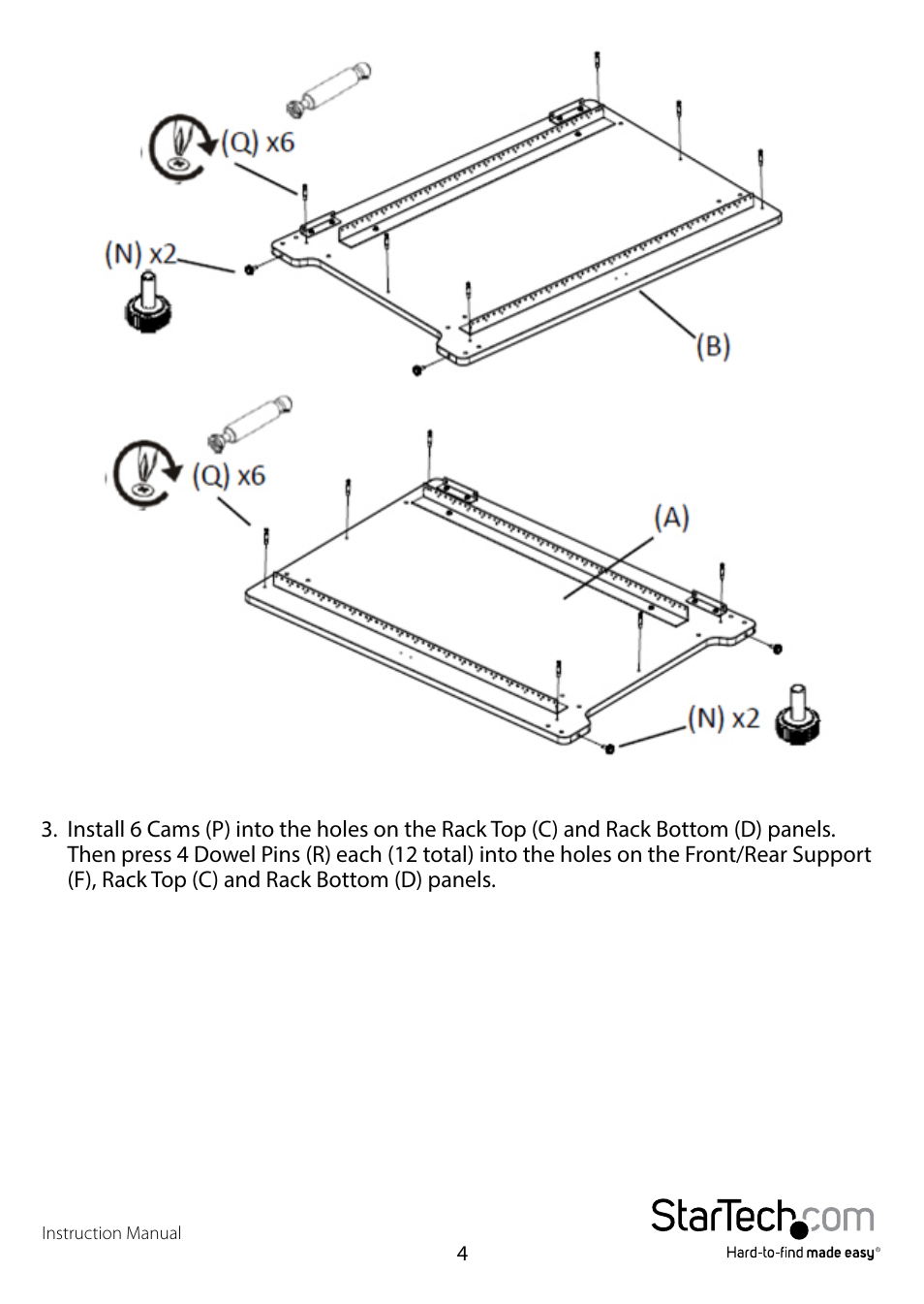 StarTech.com RKWOODCAB12 User Manual | Page 6 / 14