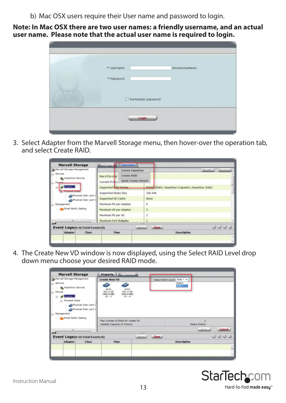 StarTech.com S354SMTB2R User Manual | Page 16 / 26