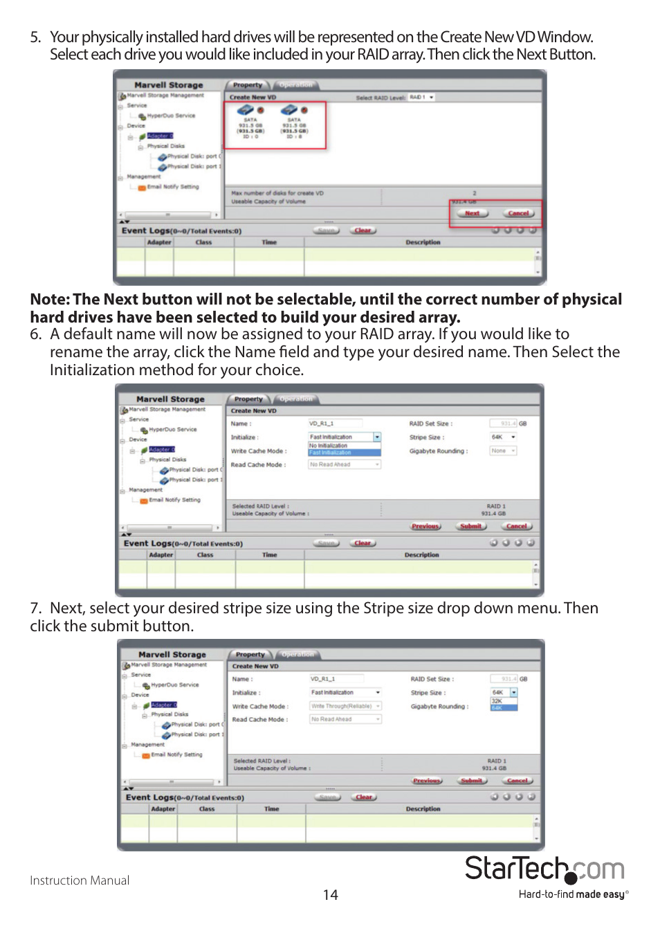 StarTech.com S354SMTB2R User Manual | Page 17 / 26