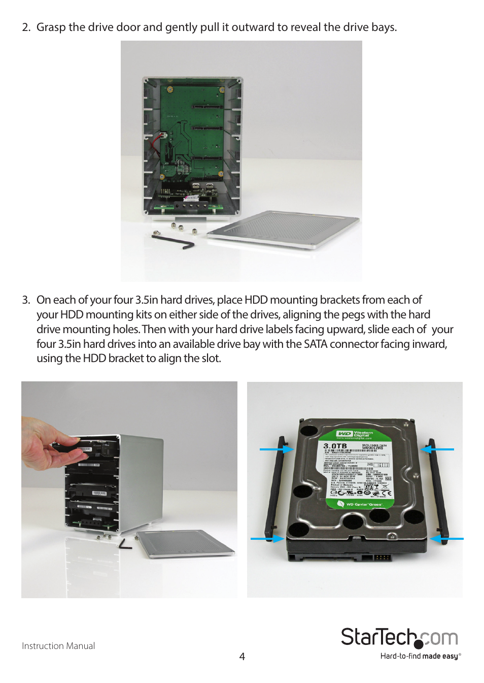 StarTech.com S354SMTB2R User Manual | Page 7 / 26