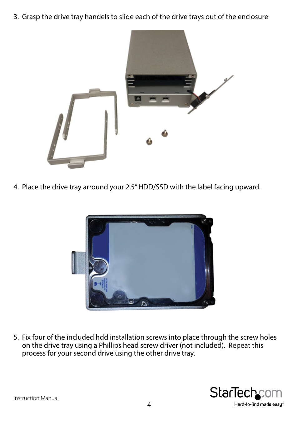 StarTech.com S252SMTB3 User Manual | Page 7 / 12