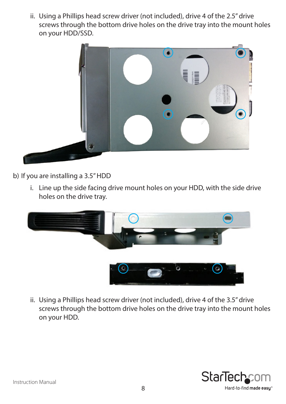 StarTech.com S358BU33ERM User Manual | Page 11 / 16