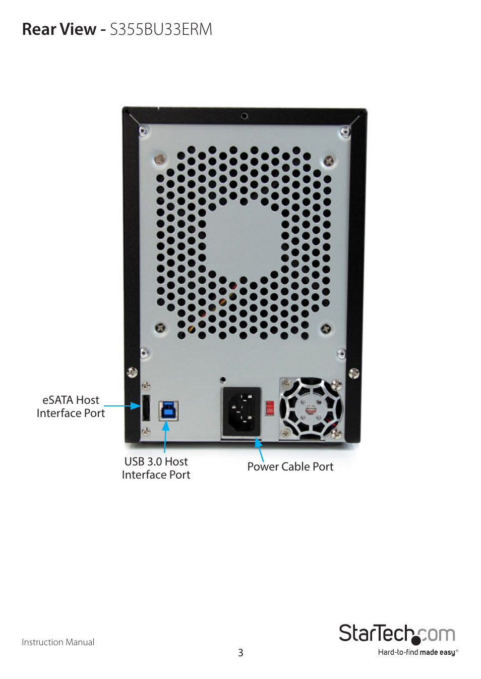 StarTech.com S358BU33ERM User Manual | Page 6 / 16