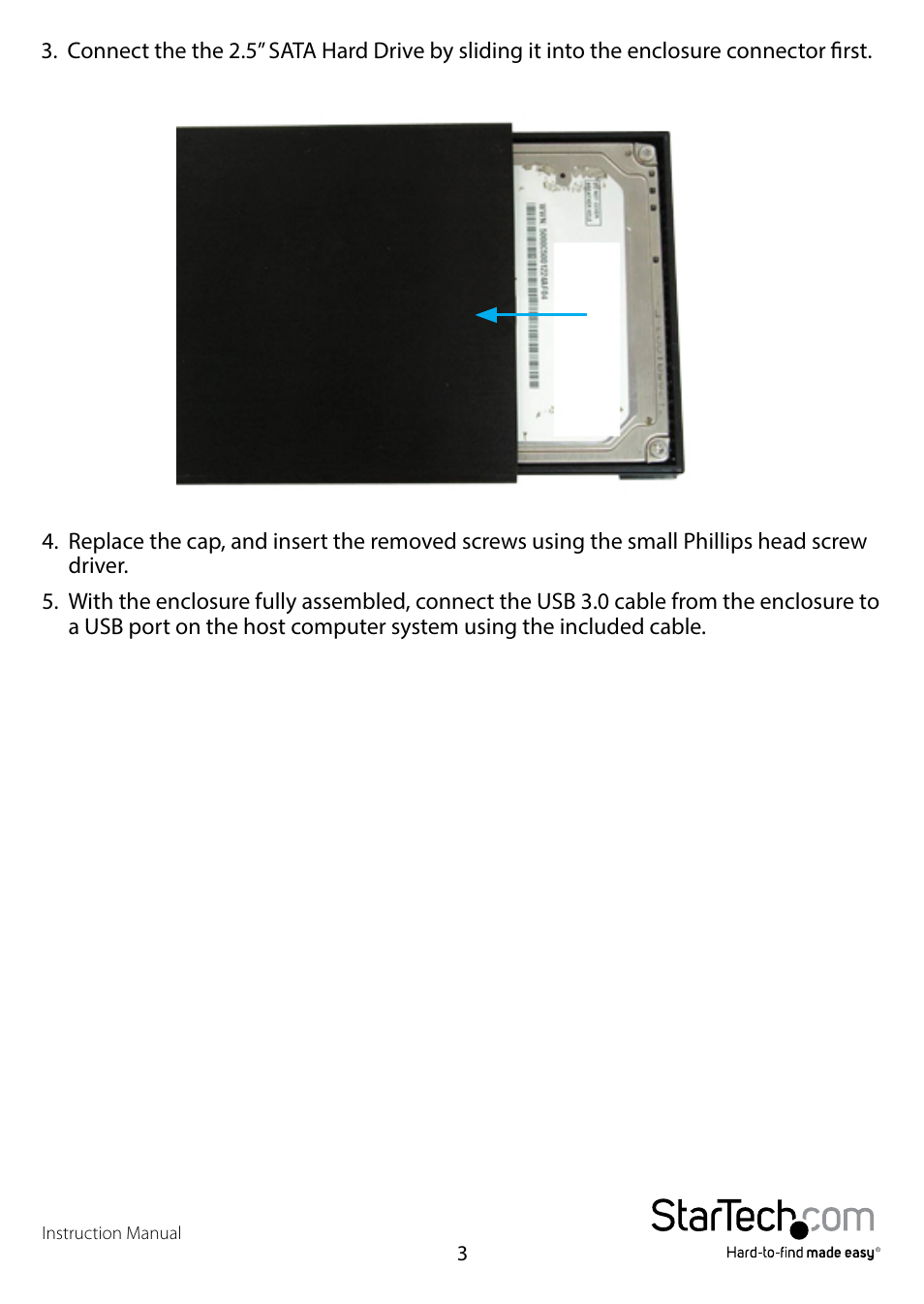 StarTech.com S2510BMU33CB User Manual | Page 6 / 12