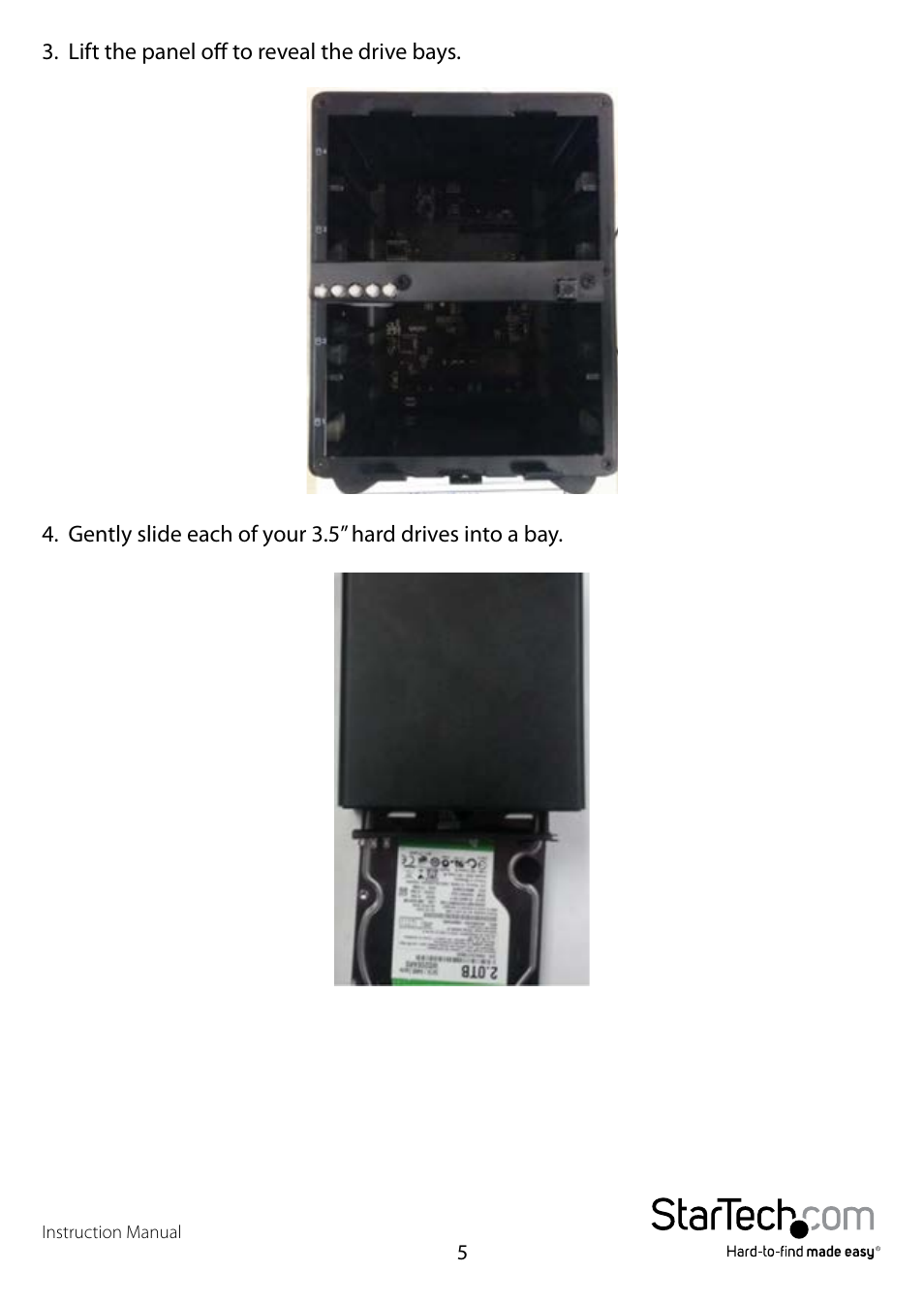 StarTech.com S3540BU33E User Manual | Page 8 / 14