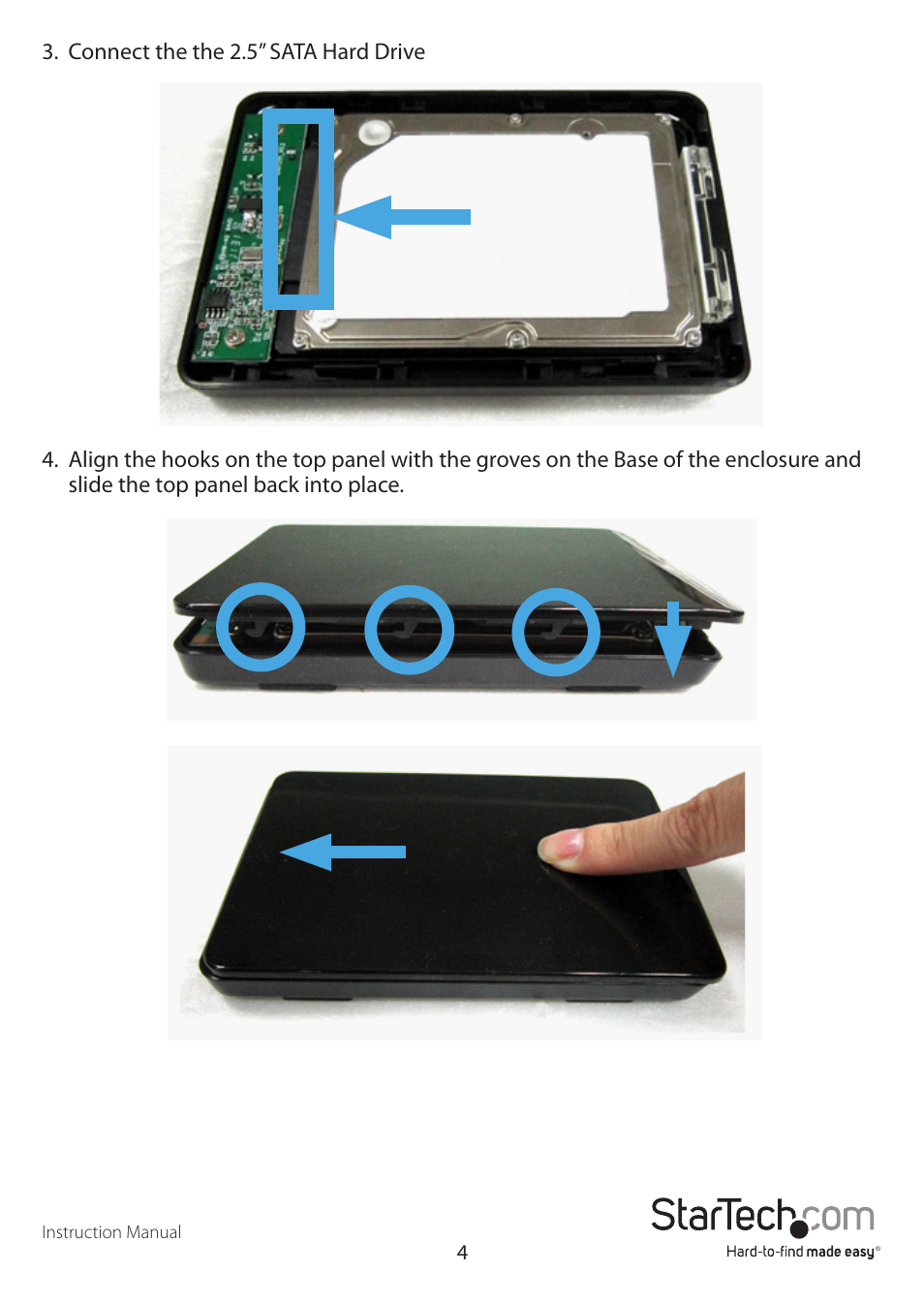 StarTech.com S2510BPU33 User Manual | Page 7 / 13