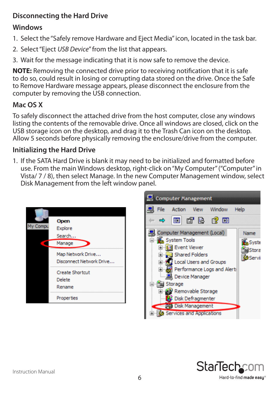 StarTech.com S2510BPU33 User Manual | Page 9 / 13