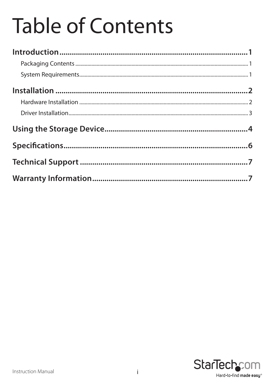 StarTech.com SAT2510B12U3 User Manual | Page 3 / 11