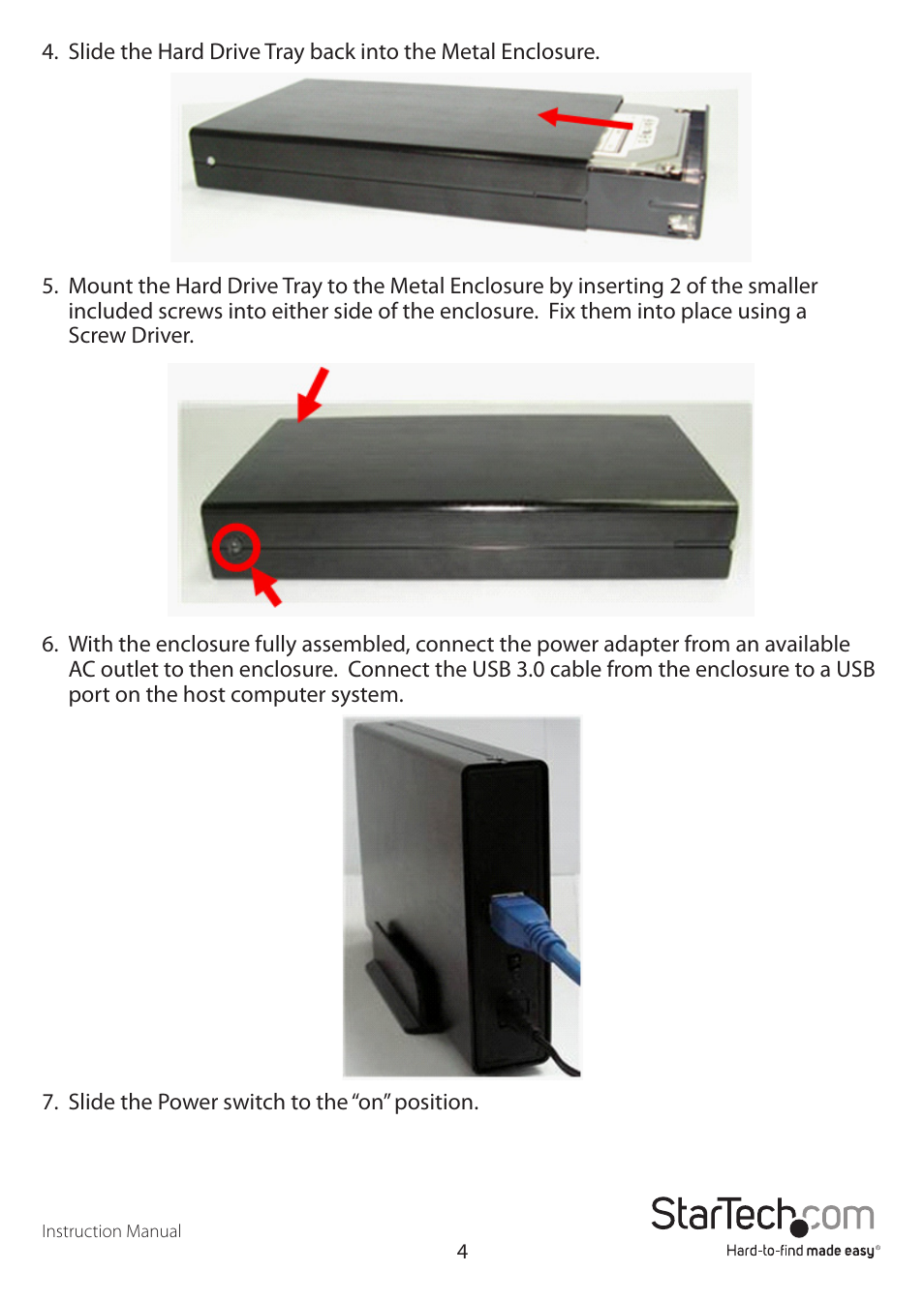 StarTech.com S3510SMU33 User Manual | Page 7 / 12
