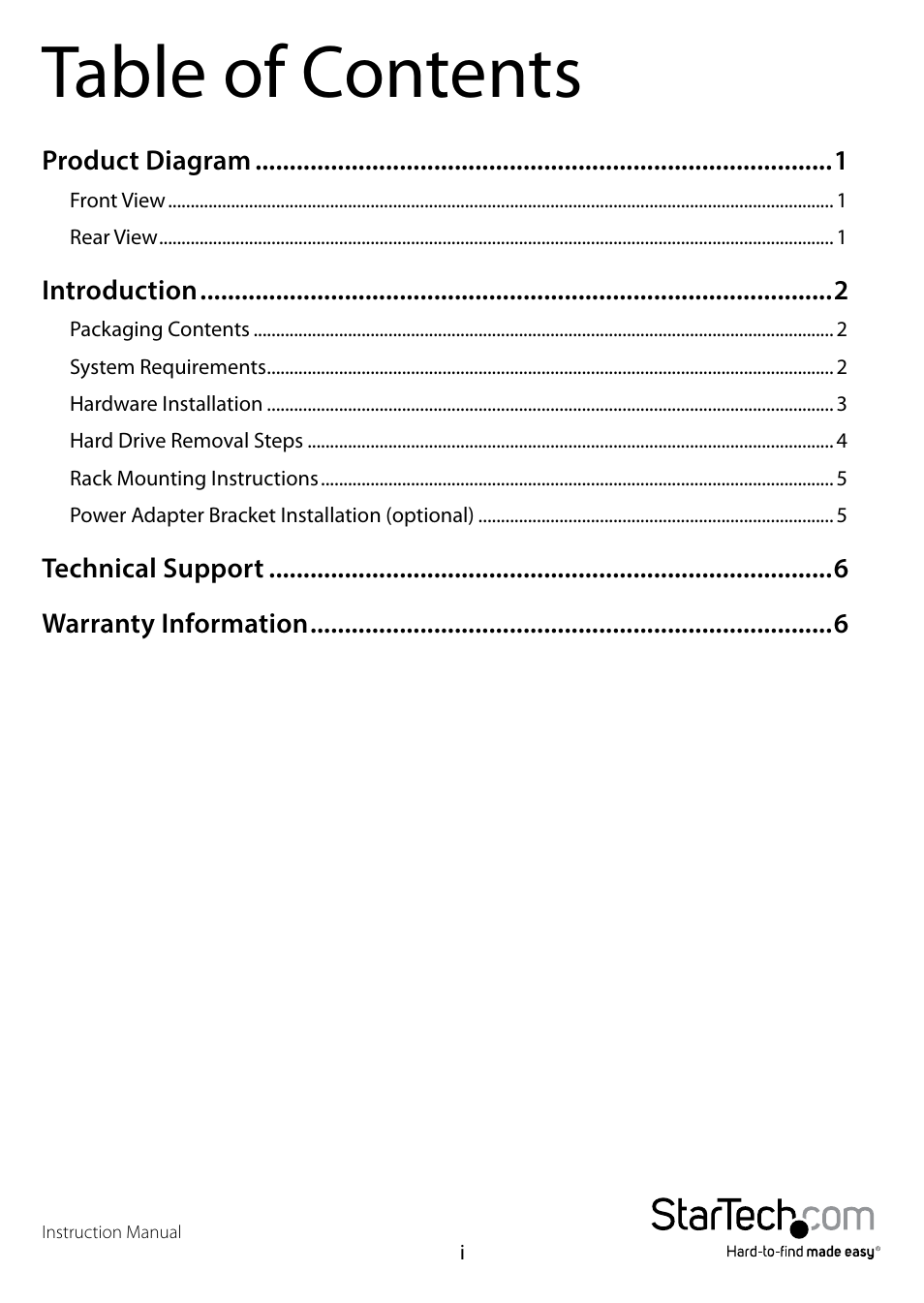 StarTech.com SAT35401U User Manual | Page 3 / 10