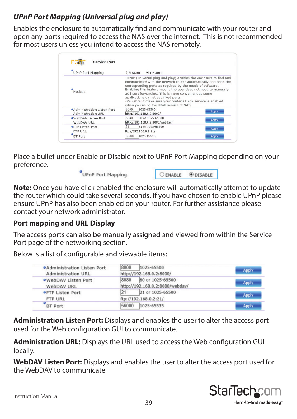 StarTech.com S352BMU3N Manual User Manual | Page 43 / 77