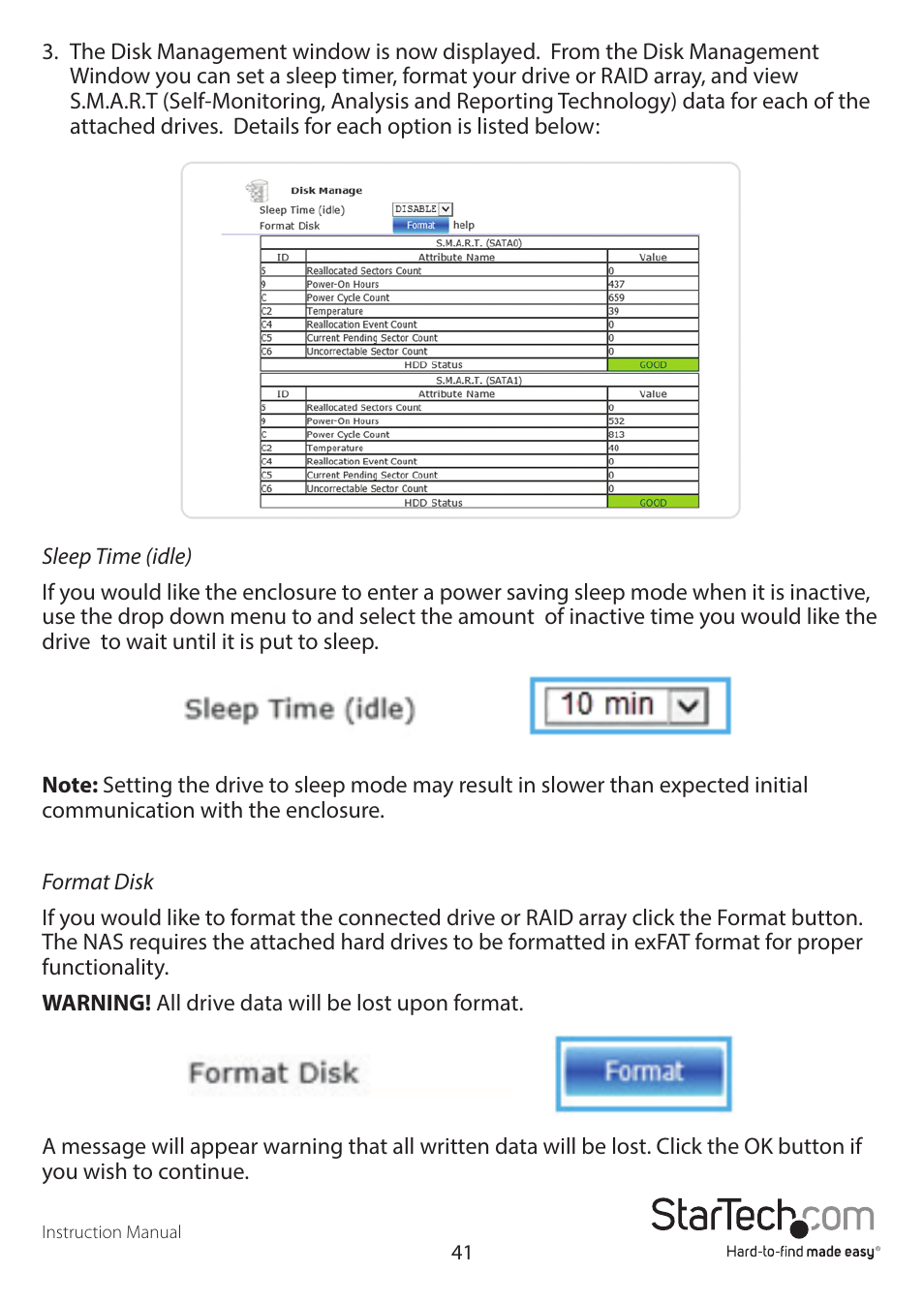 StarTech.com S352BMU3N Manual User Manual | Page 45 / 77