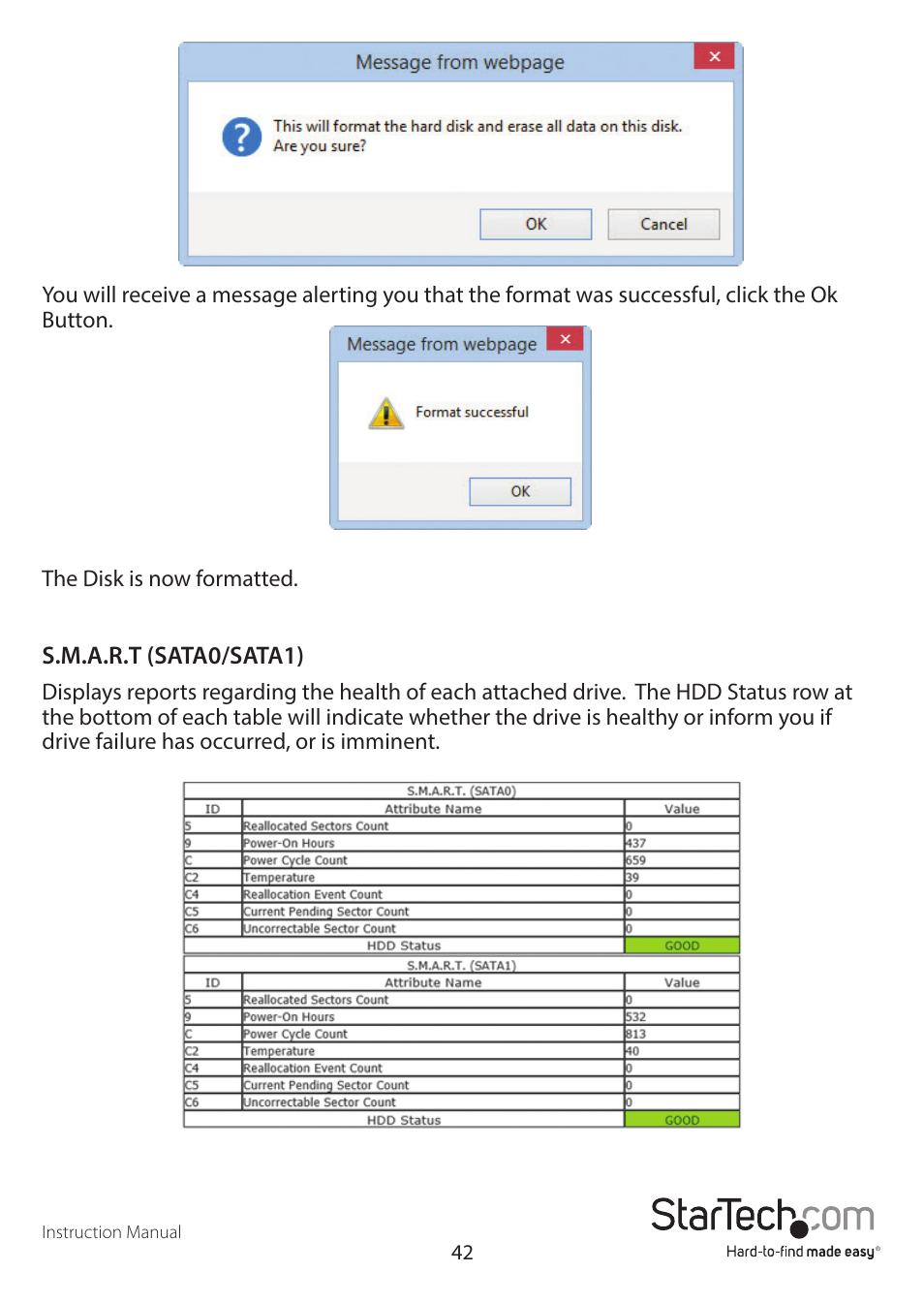 StarTech.com S352BMU3N Manual User Manual | Page 46 / 77