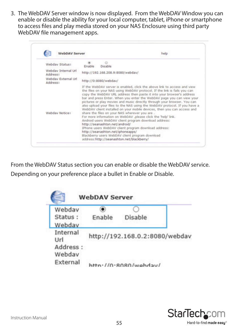 StarTech.com S352BMU3N Manual User Manual | Page 59 / 77