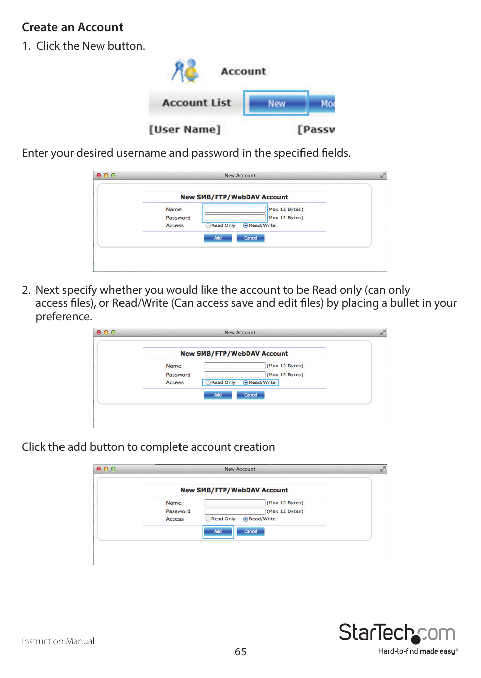 StarTech.com S352BMU3N Manual User Manual | Page 69 / 77