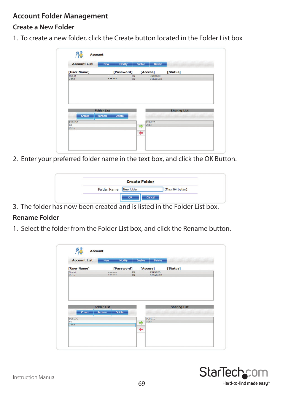 StarTech.com S352BMU3N Manual User Manual | Page 73 / 77