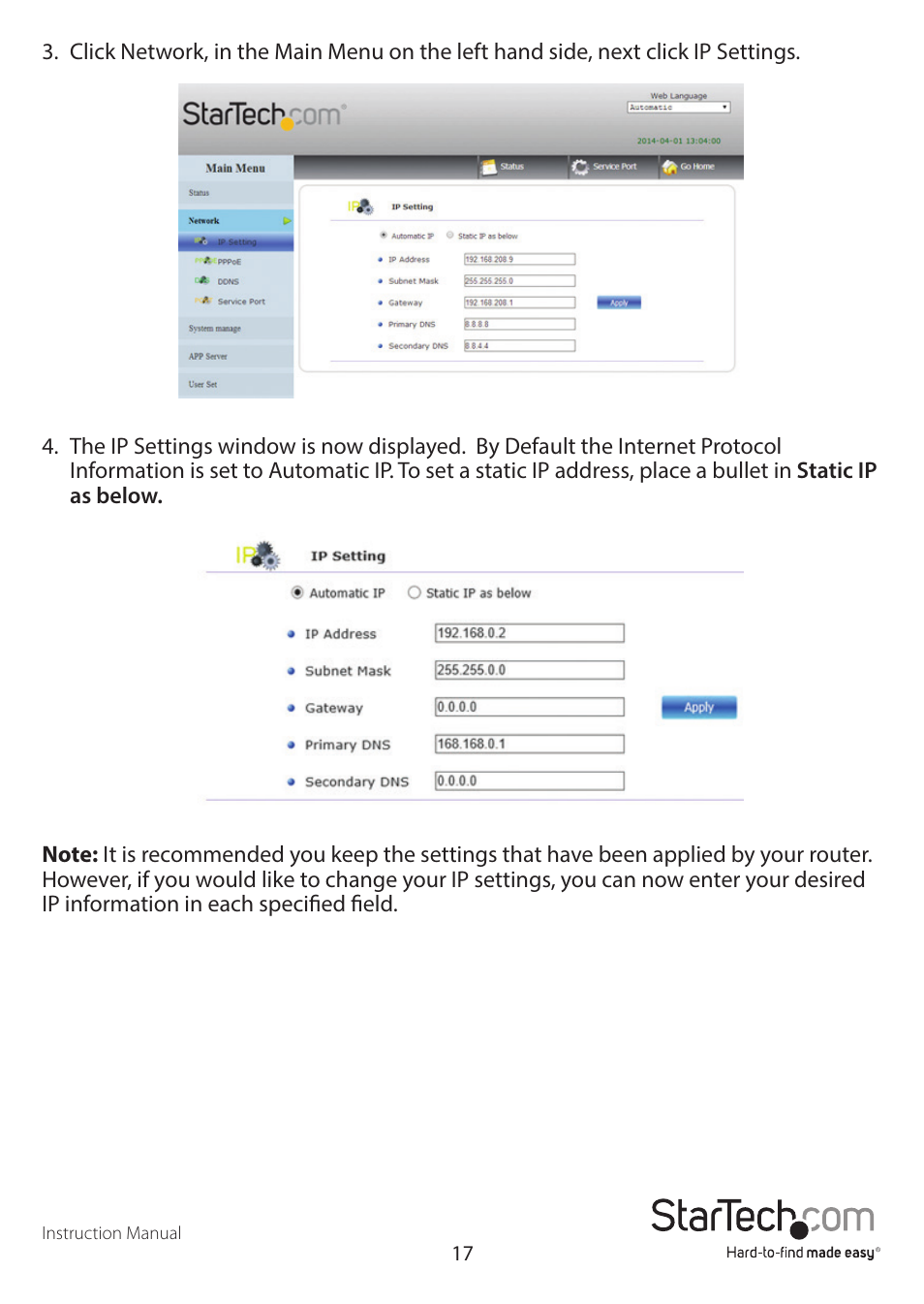 StarTech.com S352BMU3N Quick Start User Manual | Page 20 / 28