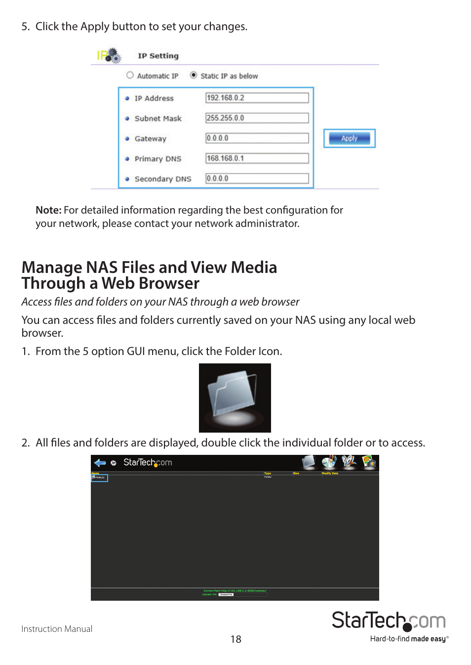 StarTech.com S352BMU3N Quick Start User Manual | Page 21 / 28