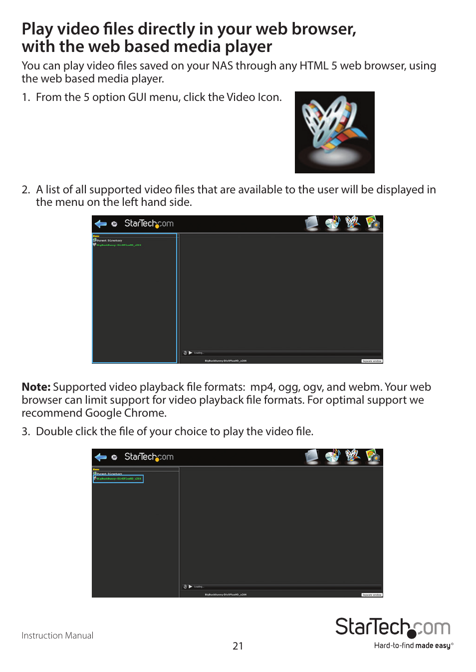 StarTech.com S352BMU3N Quick Start User Manual | Page 24 / 28
