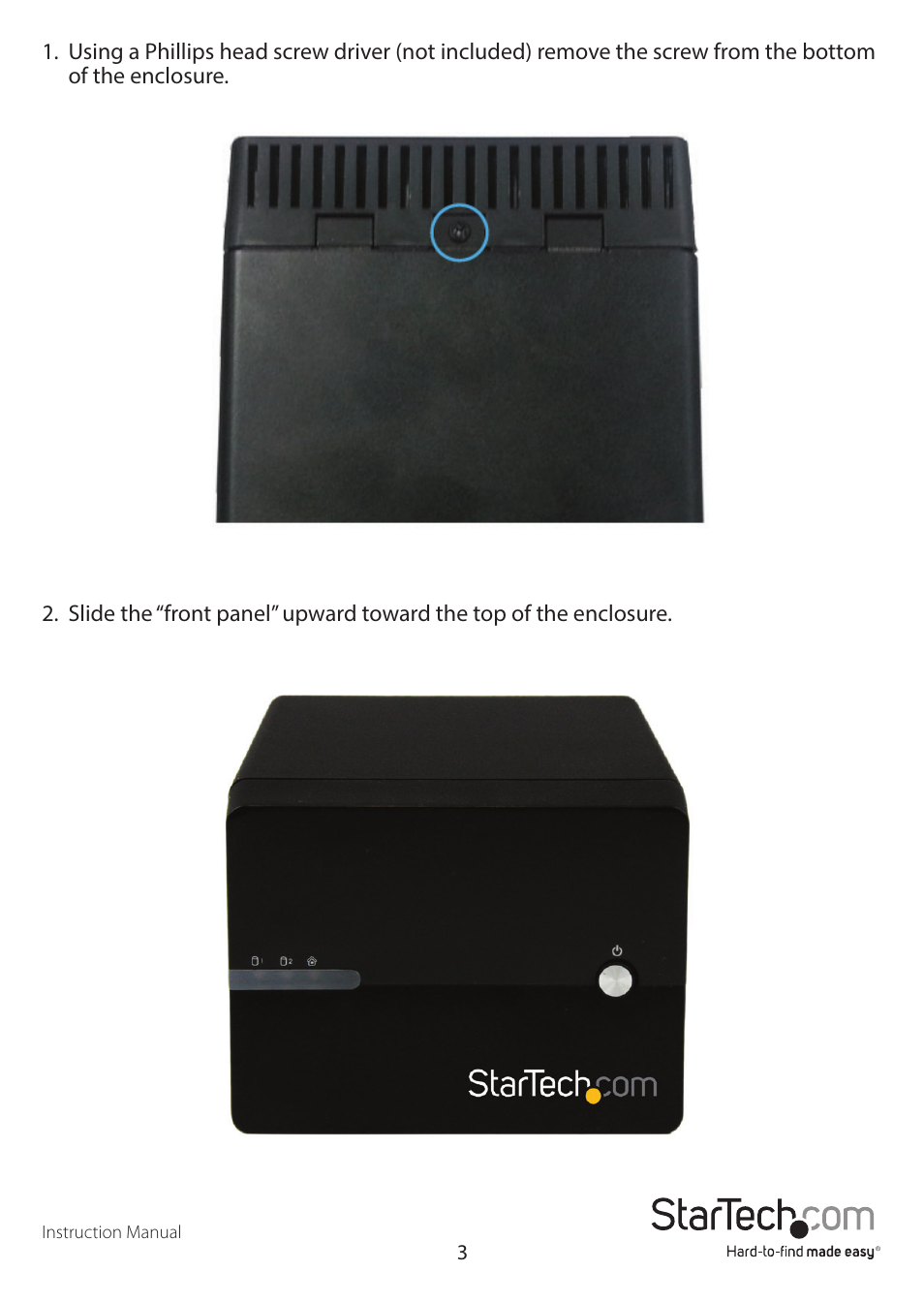 StarTech.com S352BMU3N Quick Start User Manual | Page 6 / 28