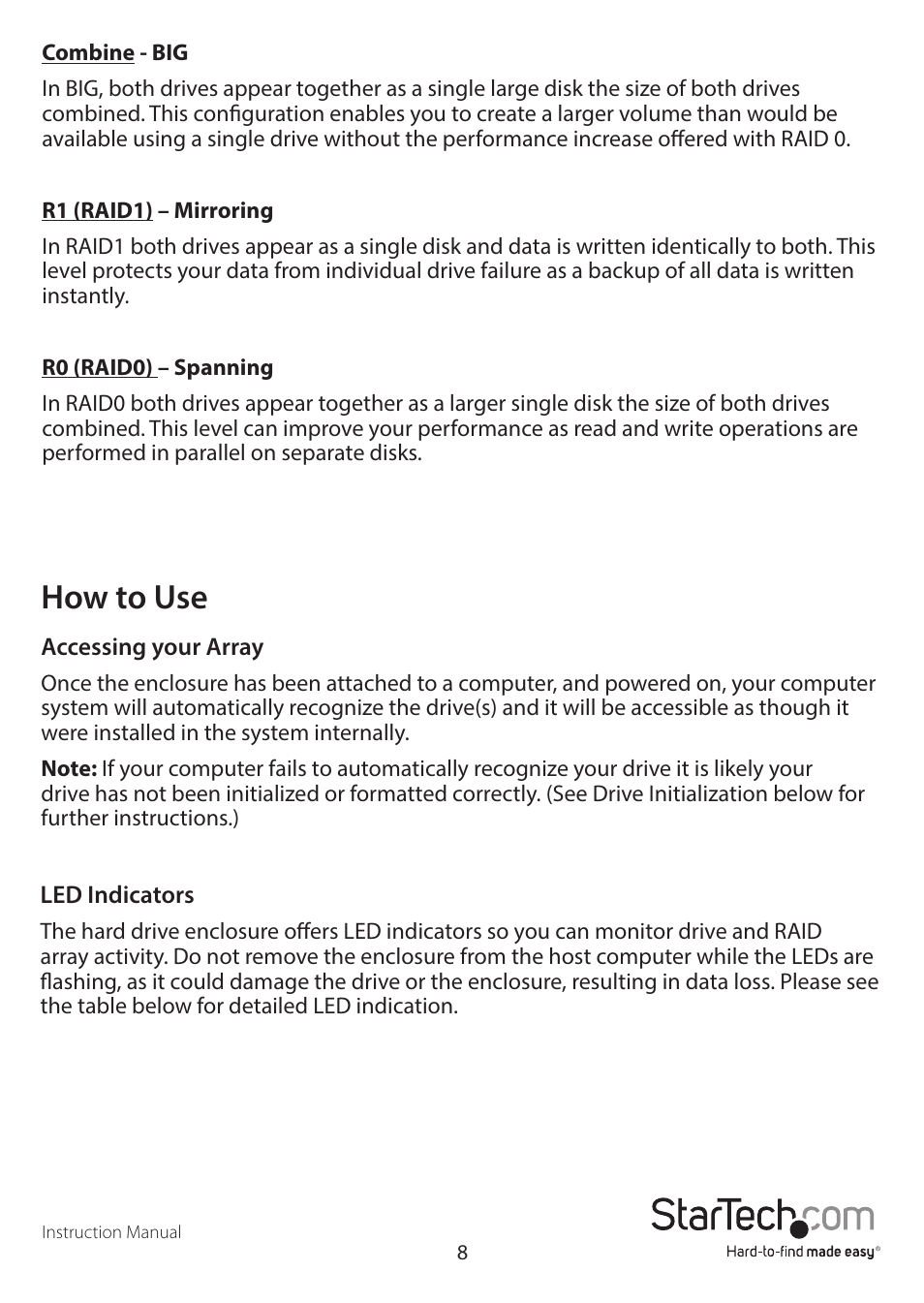 How to use | StarTech.com S352BU33HR Manual User Manual | Page 11 / 18