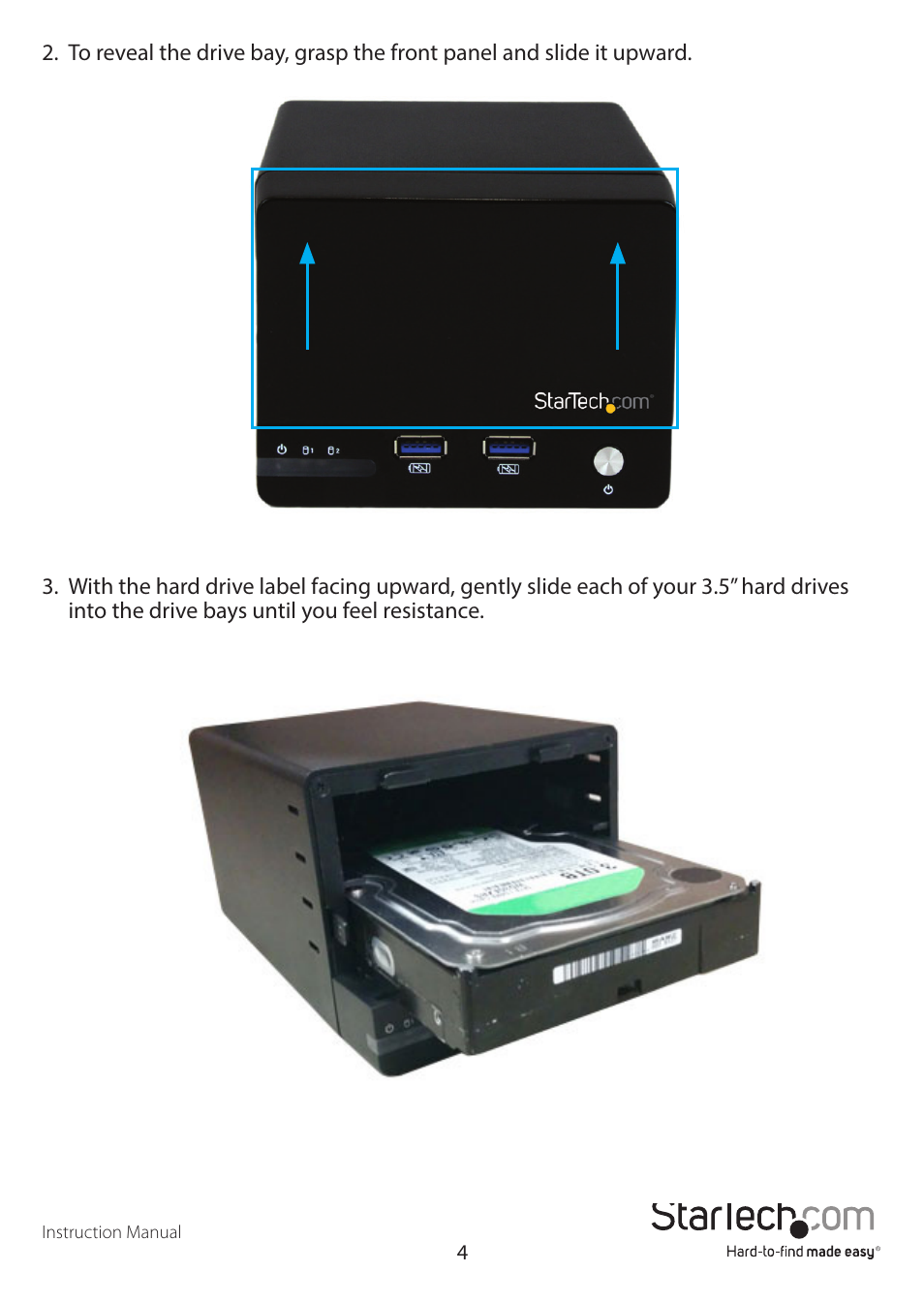 StarTech.com S352BU33HR Quick Start User Manual | Page 7 / 12