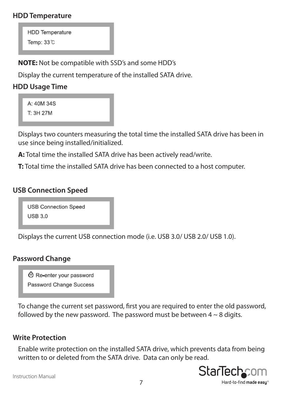 StarTech.com S2510BU3PW User Manual | Page 10 / 15