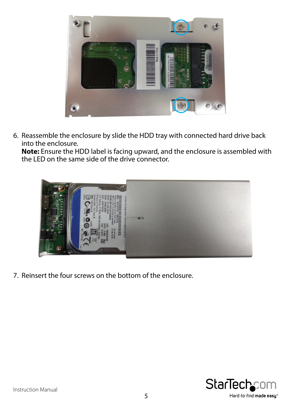 StarTech.com S2510SM12U33 User Manual | Page 8 / 14