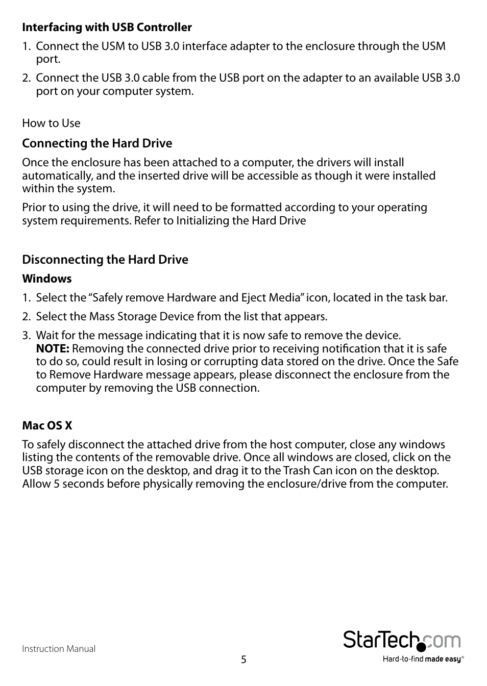 How to use | StarTech.com S2510U33RUSM User Manual | Page 8 / 11