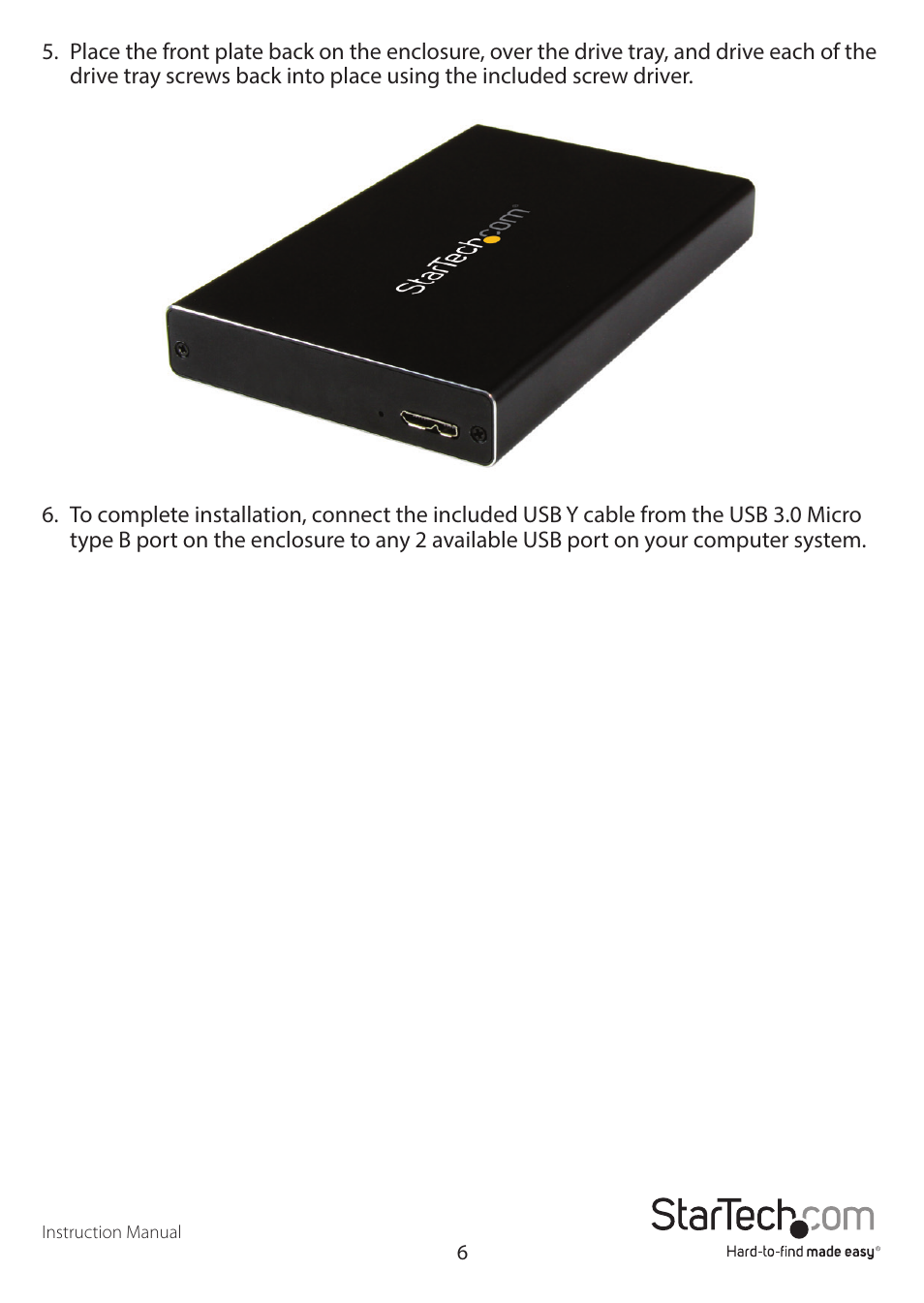 StarTech.com UNI251BMU33 User Manual | Page 9 / 14