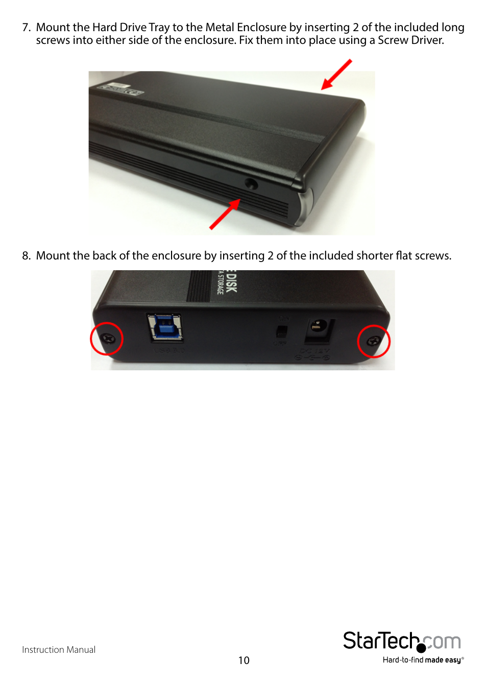 StarTech.com UNI3510BMU32 User Manual | Page 13 / 19