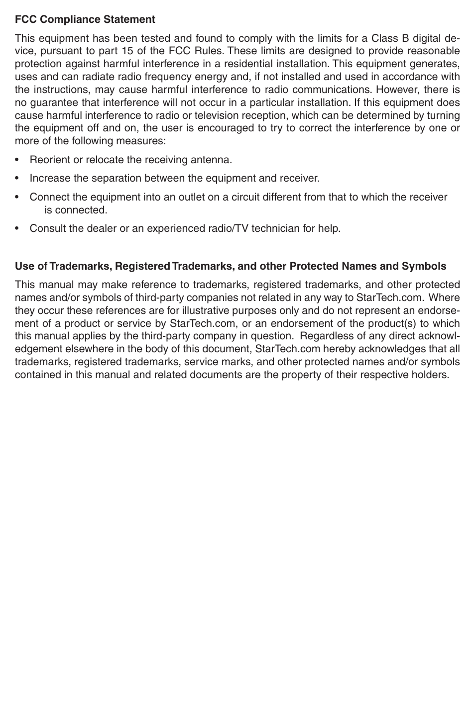 StarTech.com SAT3510BU2V User Manual | Page 2 / 11