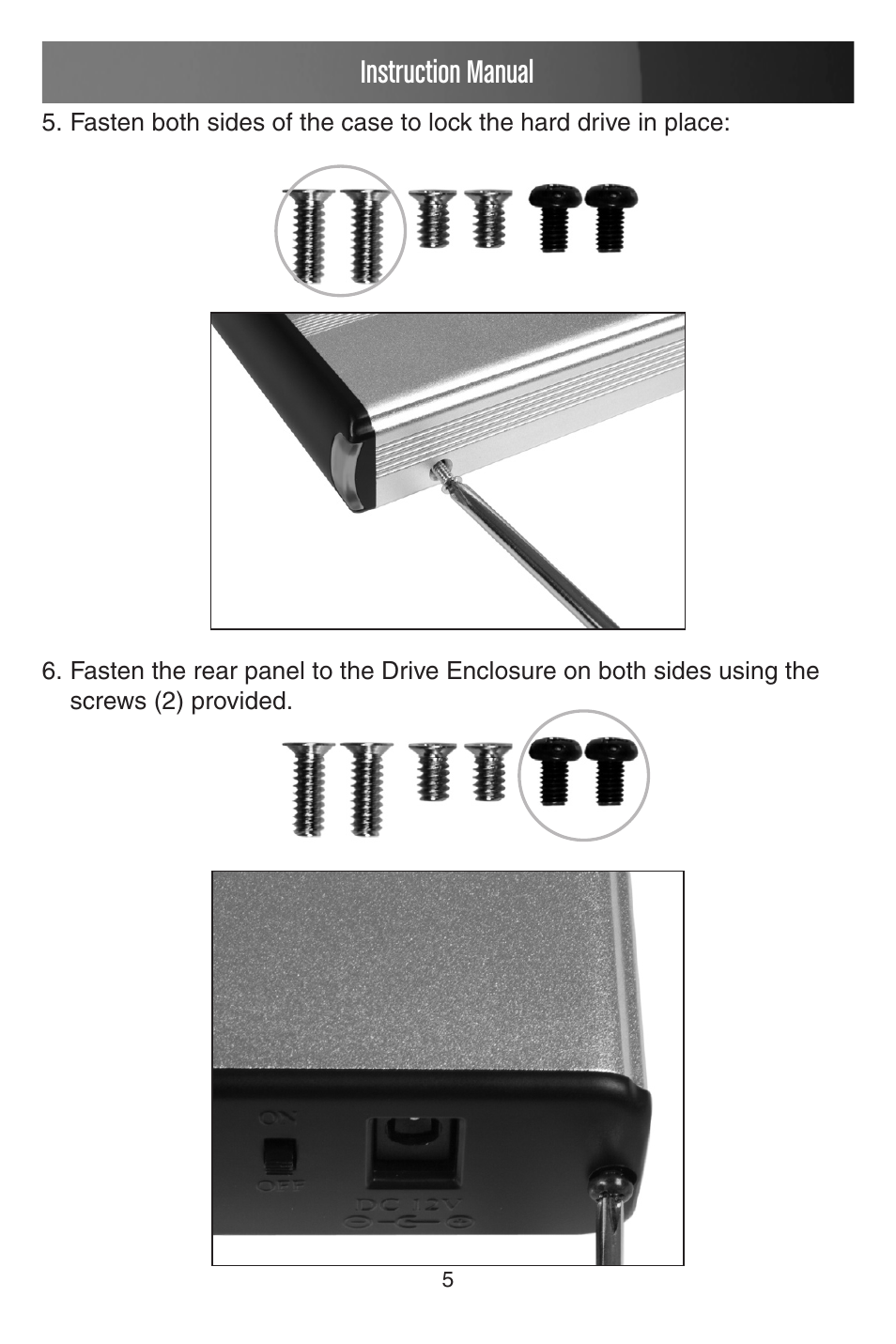 Instruction manual | StarTech.com SAT3510BU2V User Manual | Page 8 / 11