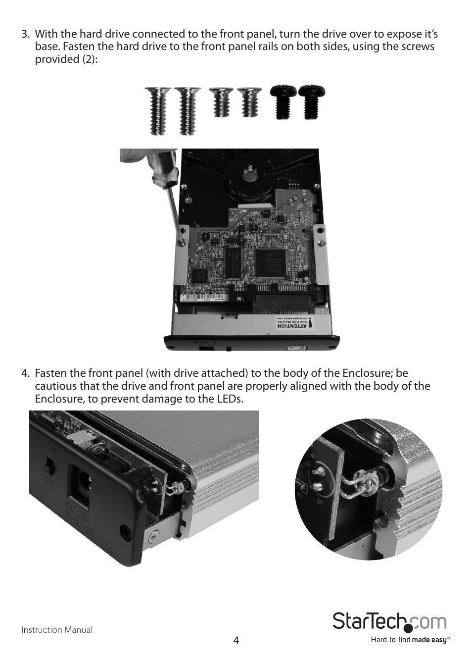 StarTech.com SAT3510U2V User Manual | Page 7 / 12