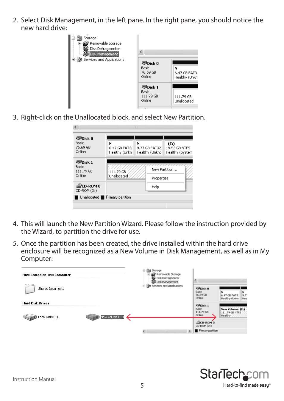 StarTech.com IDE3510U2GB User Manual | Page 8 / 11