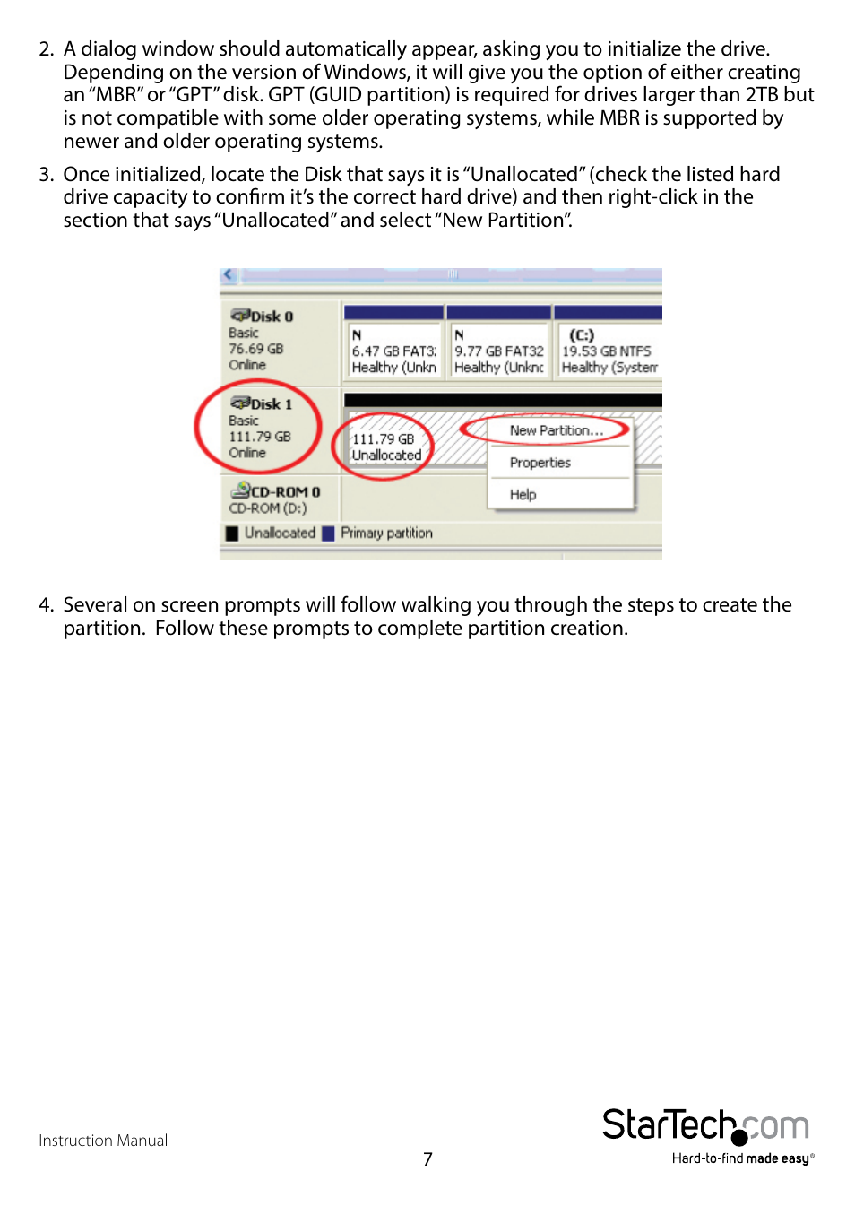 StarTech.com HSB2535SATBK User Manual | Page 10 / 12