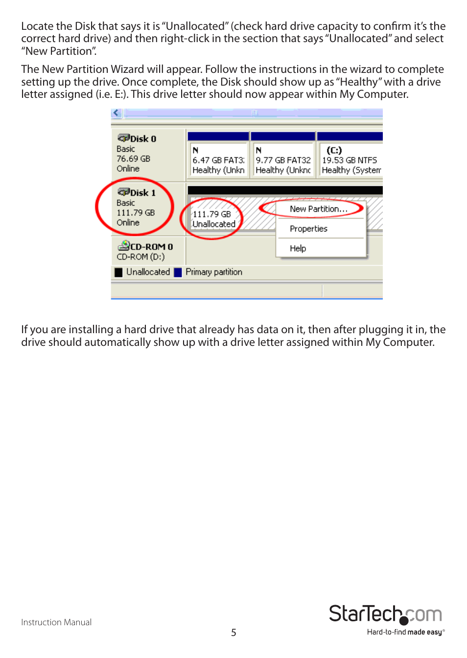 StarTech.com HSB225SATBK User Manual | Page 8 / 11