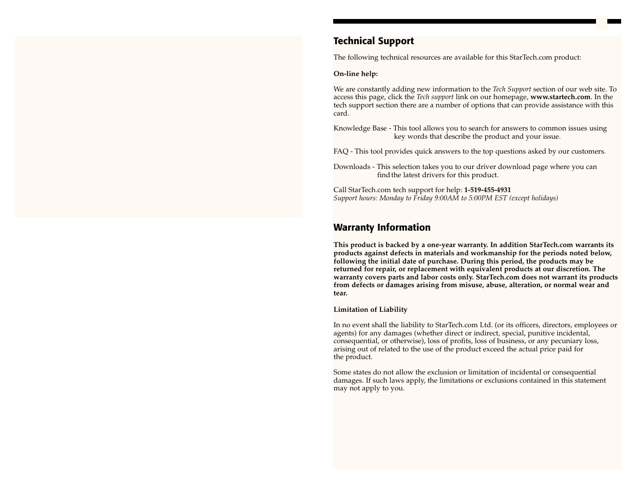 StarTech.com DRW113ATABK User Manual | Page 2 / 6