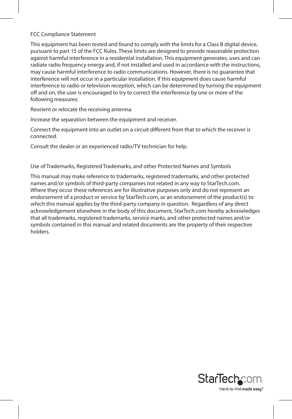 StarTech.com SATDOCK4U3E User Manual | Page 2 / 12