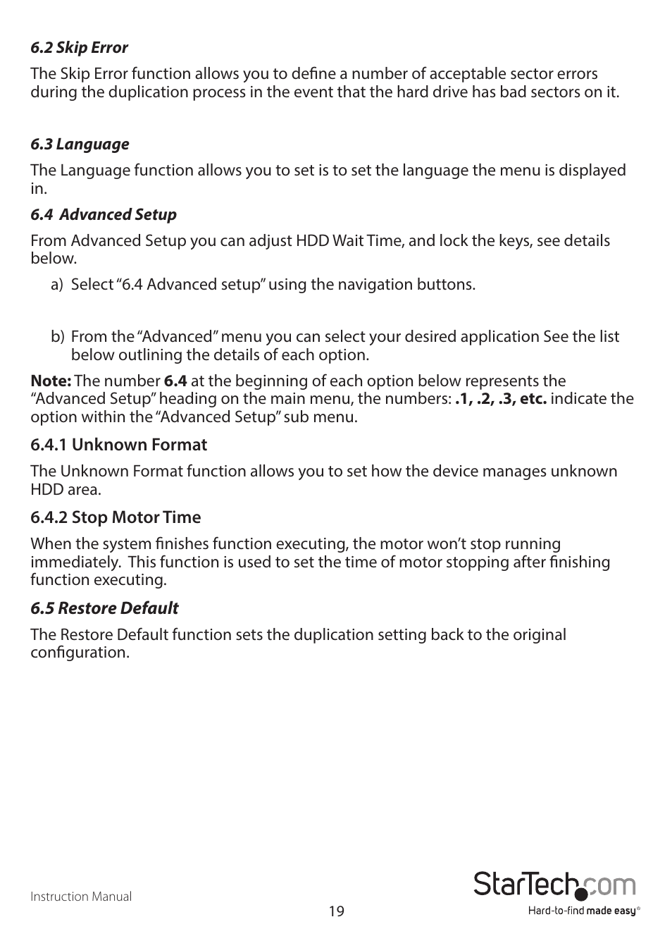 StarTech.com SATDUP11IMG Manual User Manual | Page 22 / 24