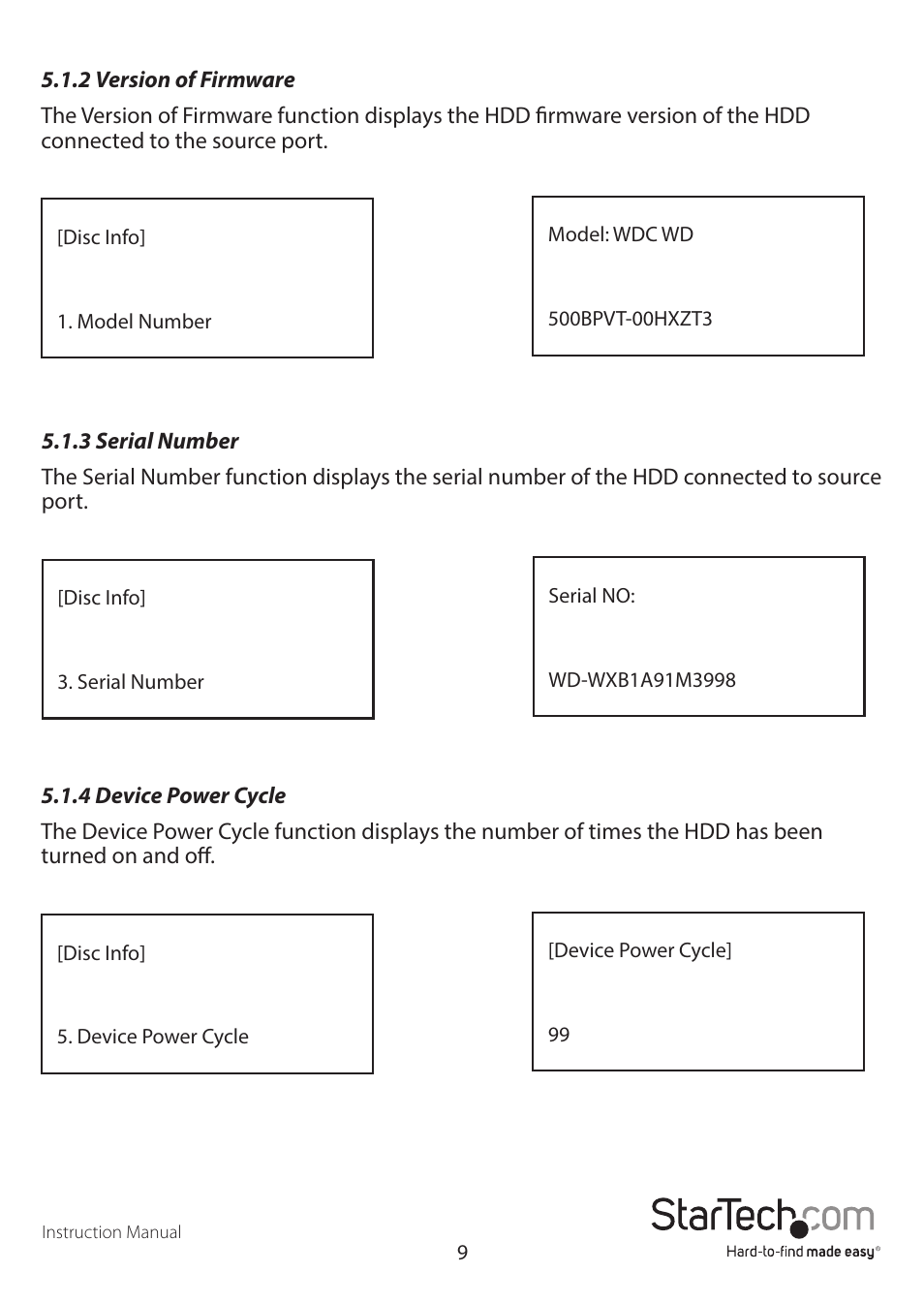 StarTech.com SATDUP11 Manual User Manual | Page 12 / 21