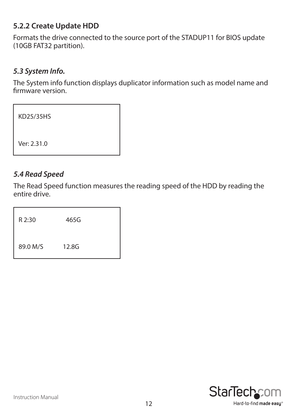 StarTech.com SATDUP11 Manual User Manual | Page 15 / 21