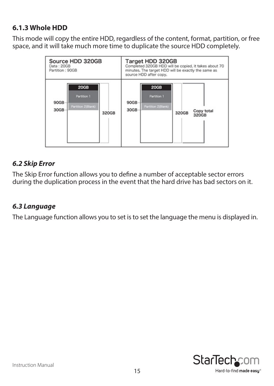 StarTech.com SATDUP11 Manual User Manual | Page 18 / 21